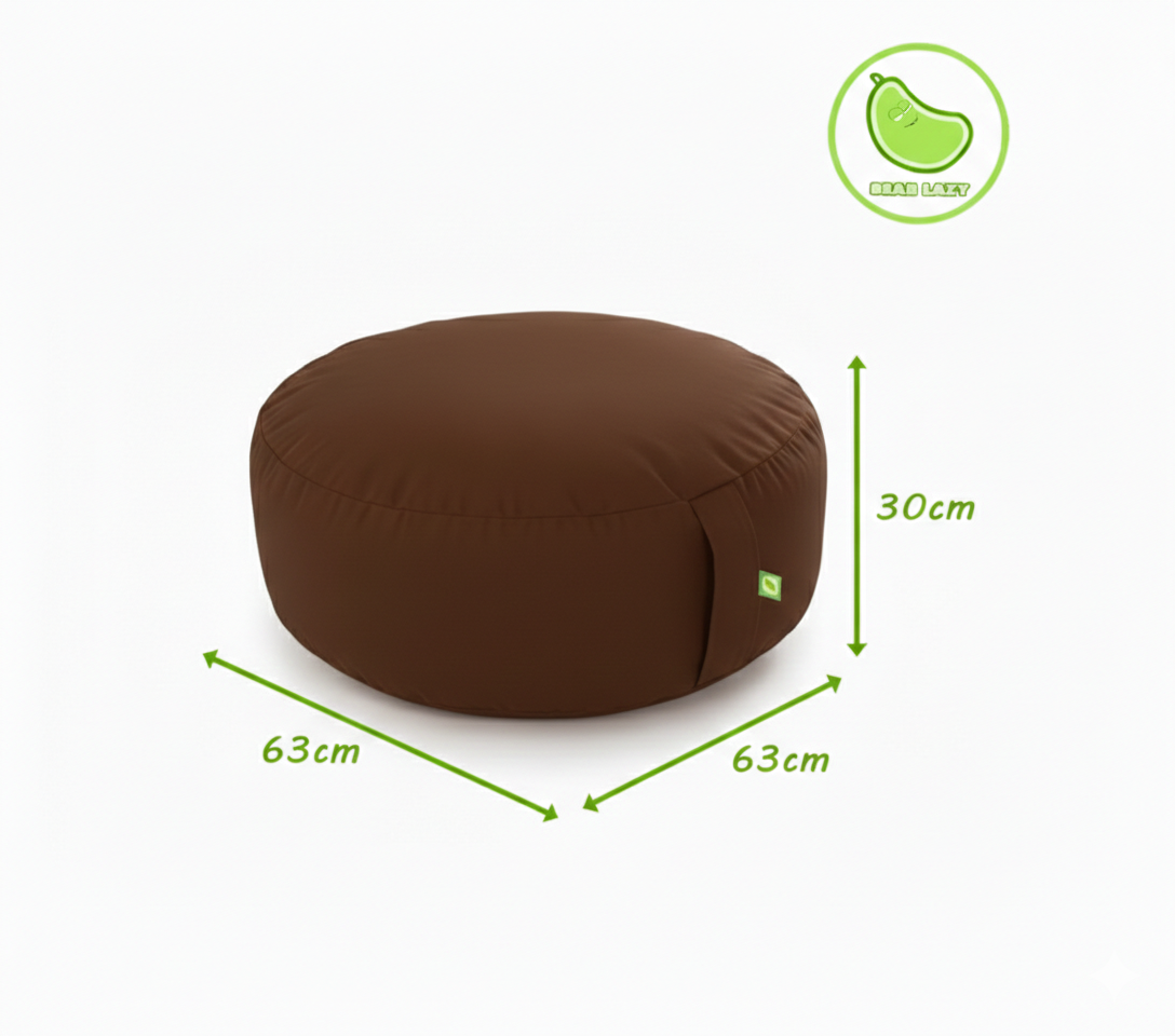 Chocolate Bean Lazy Pouffe – Rich, Decadent Relaxation