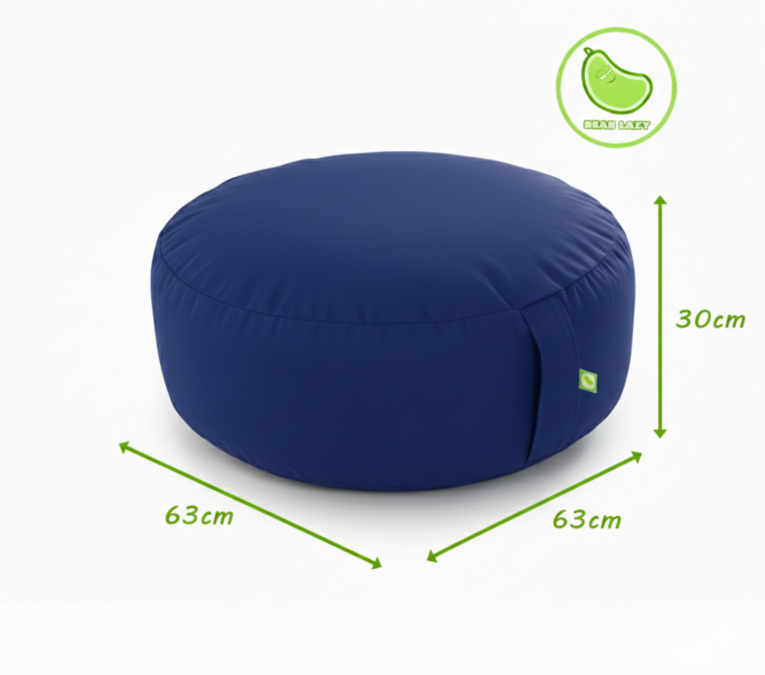 Outdoor Navy Blue Bean Lazy Pouffe – The Nautical Essential