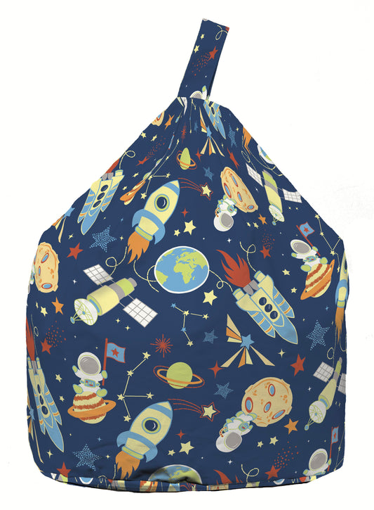 Cotton Space Explorer Bean Bag Child Size
