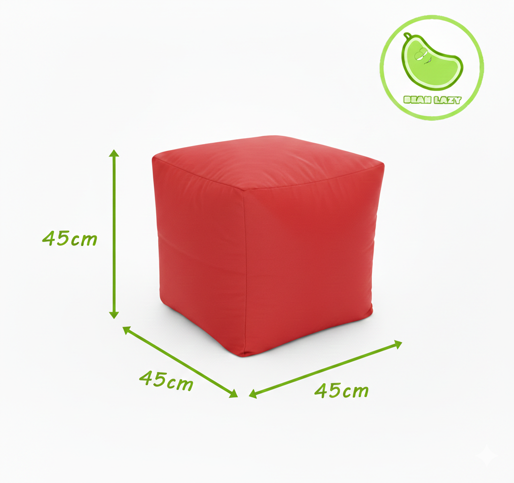 The Bean Lazy Cube: Fire Engine Red Edition