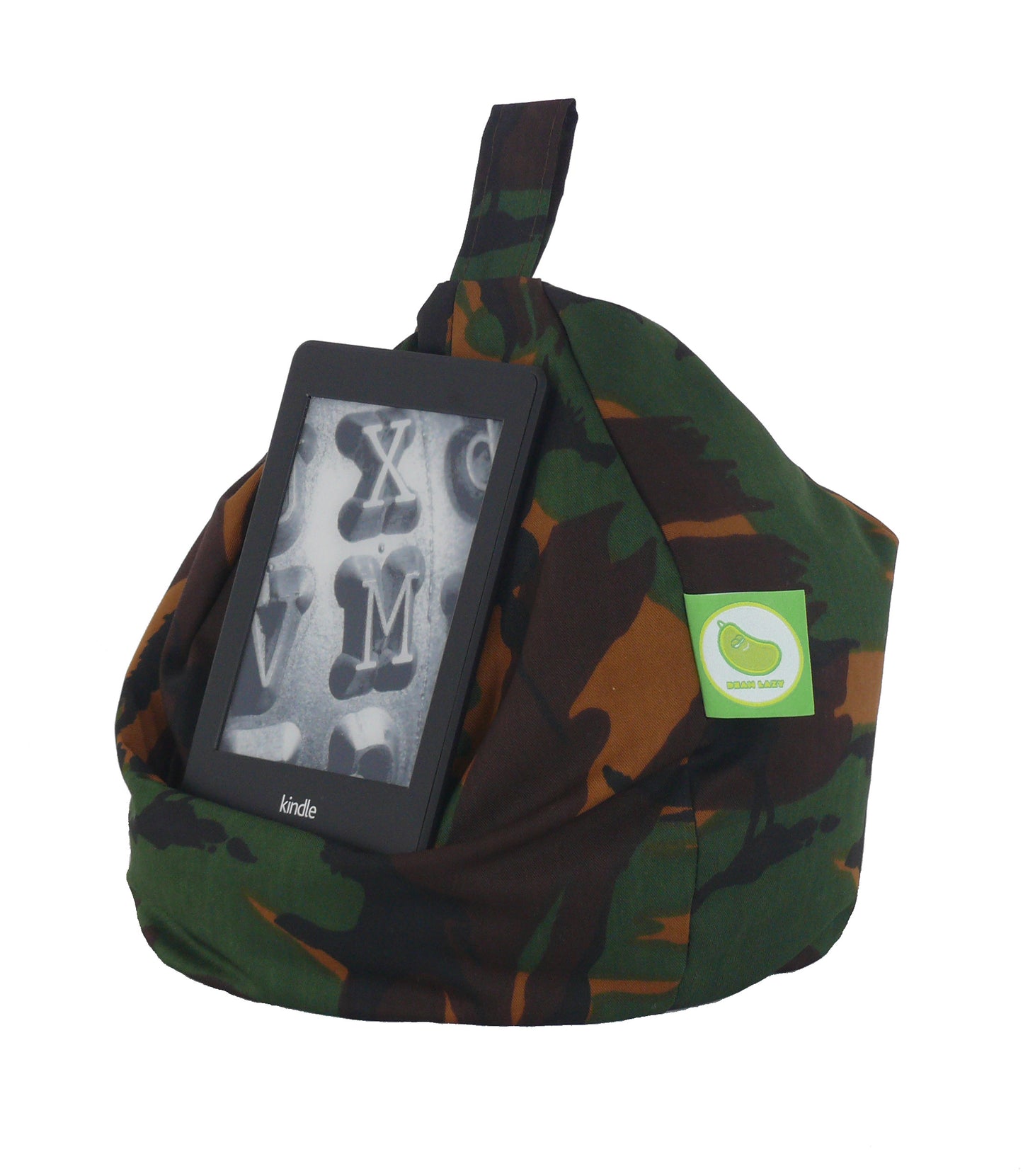 Army Camo iPad, eReader & Book Mini Bean Bag