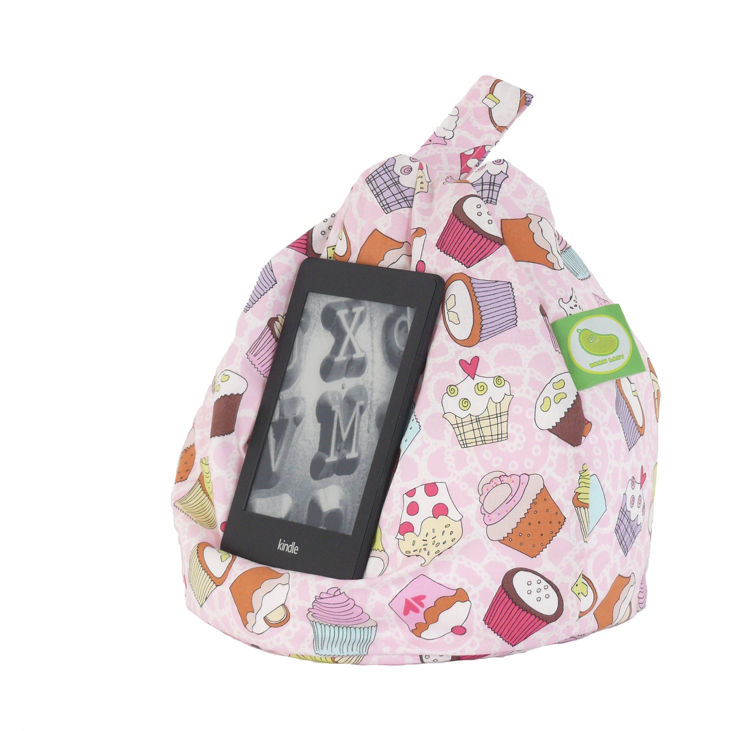 Pink Cupcake iPad, eReader & Book Mini Bean Bag