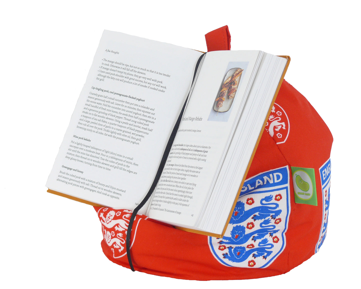 England Red iPad, eReader & Book Mini Bean Bag