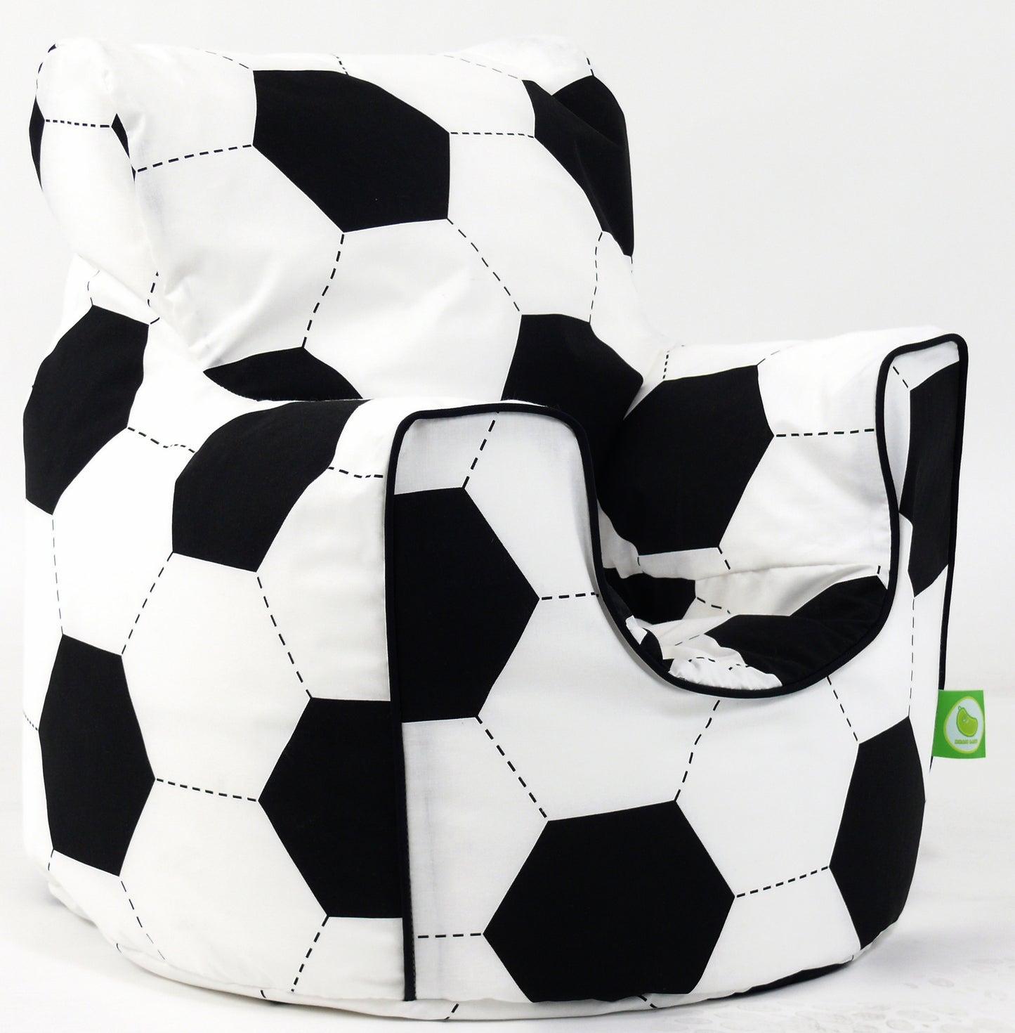 Cotton Football Bean Bag Arm Chair Toddler Size