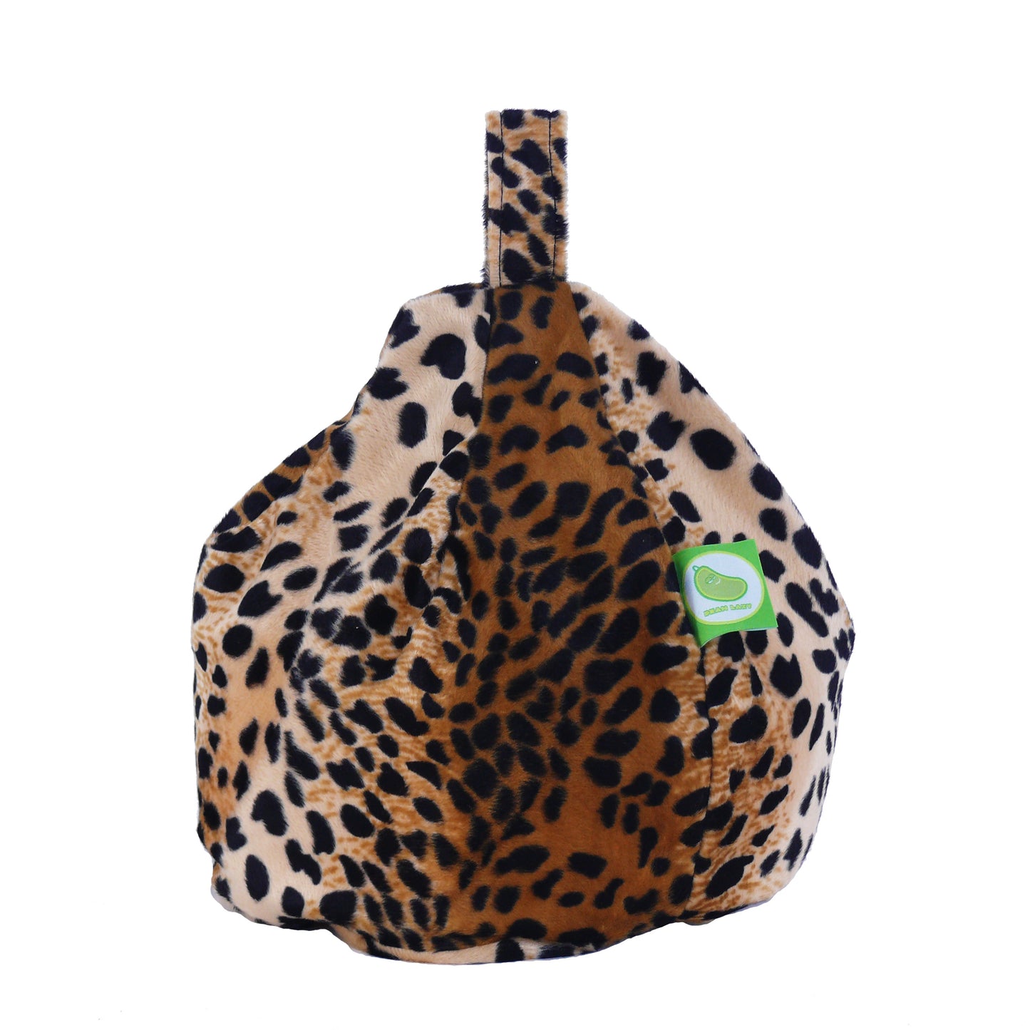 Furry Leopard iPad, eReader & Book Mini Bean Bag