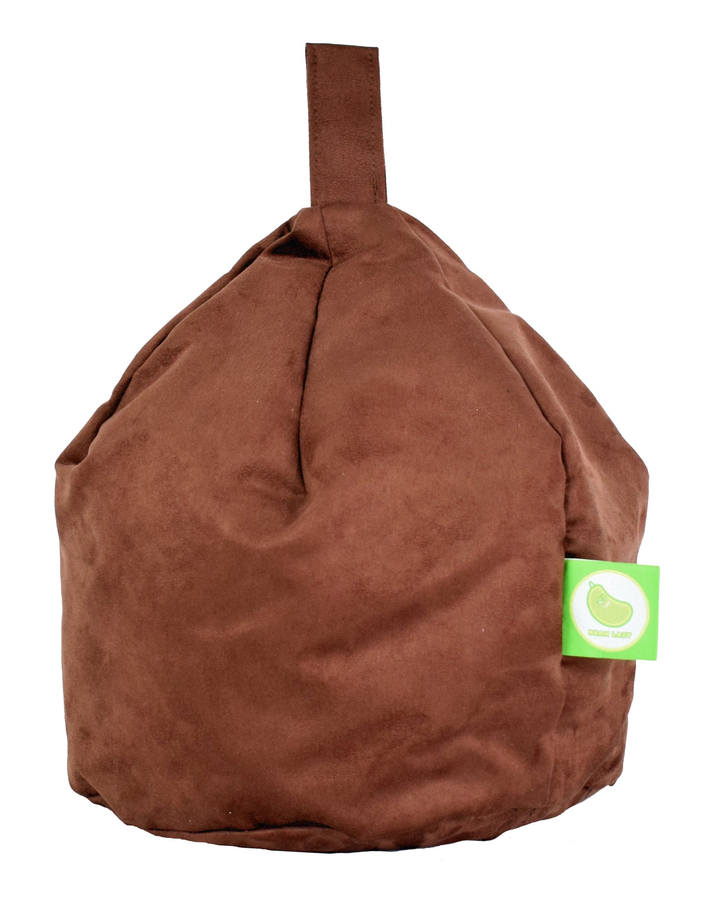 Chocolate Suede iPad, eReader & Book Mini Bean Bag