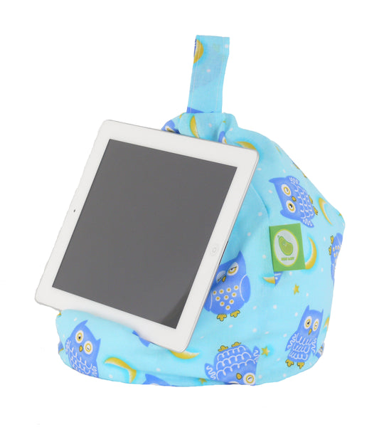 Blue Owl iPad, eReader & Book Mini Bean Bag
