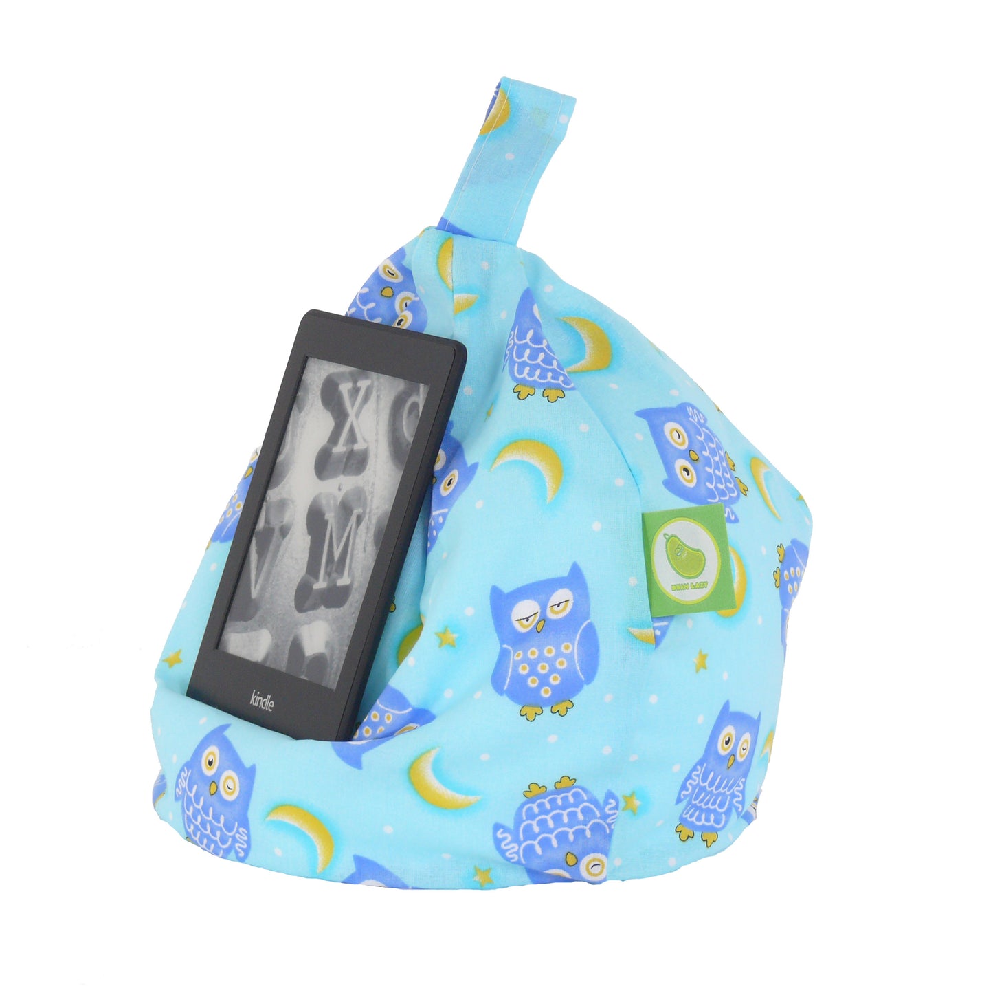 Blue Owl iPad, eReader & Book Mini Bean Bag