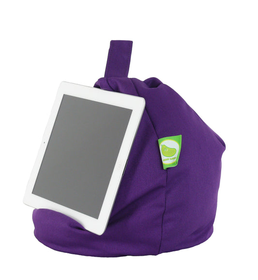 Waterproof Purple iPad, eReader & Book Mini Bean Bag