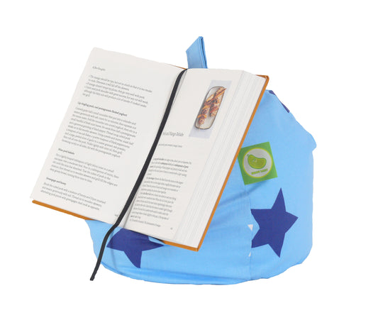 Blue Stars iPad, eReader & Book Mini Bean Bag