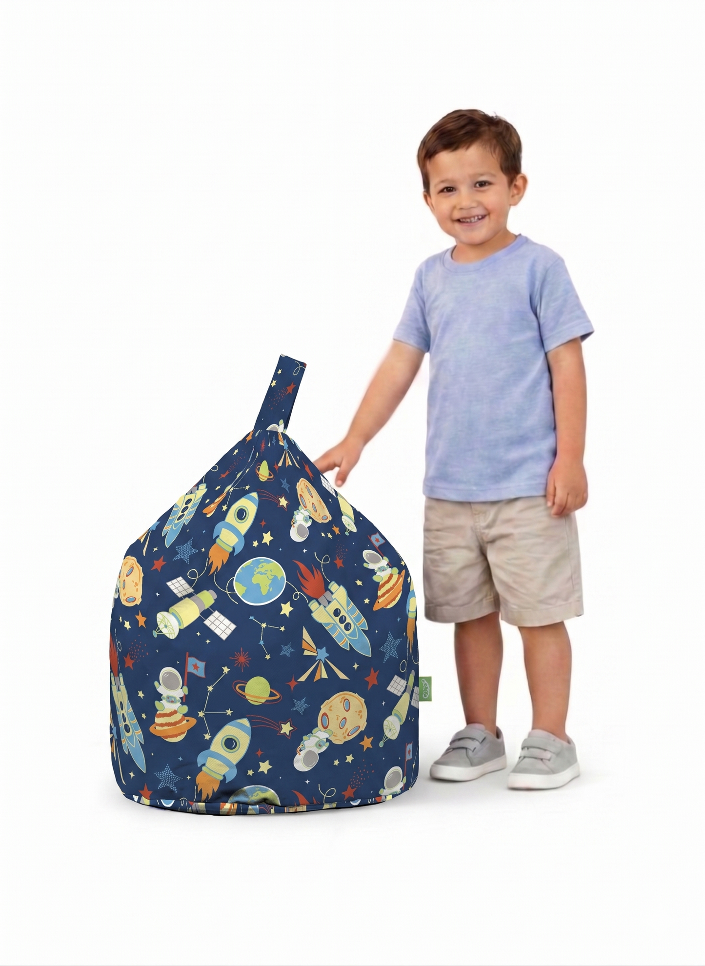 Cotton Space Explorer Bean Bag Child Size