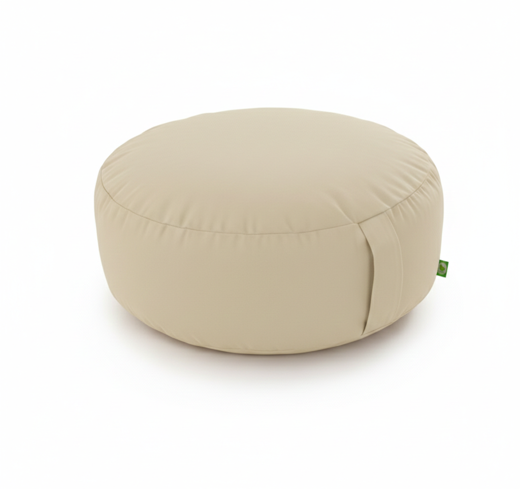 Natural Bean Lazy Pouffe – Effortless Organic Simplicity