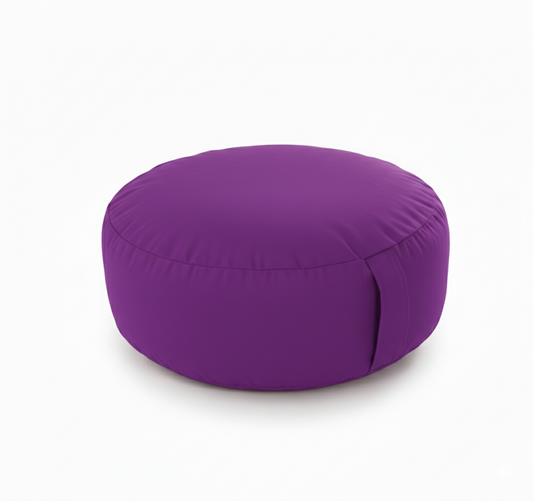 Regal Purple Bean Lazy Pouffe – Sophisticated Comfort