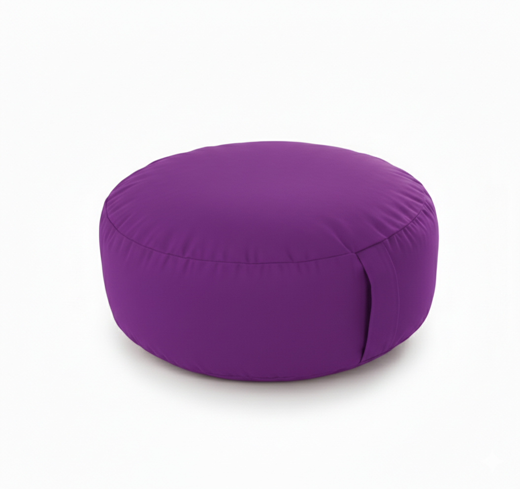 Outdoor Purple Bean Lazy Pouffe – Regal Garden Relaxation