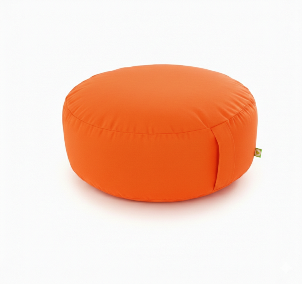 Outdoor Orange Bean Lazy Pouffe – The Ultimate Sun-Kissed Statement