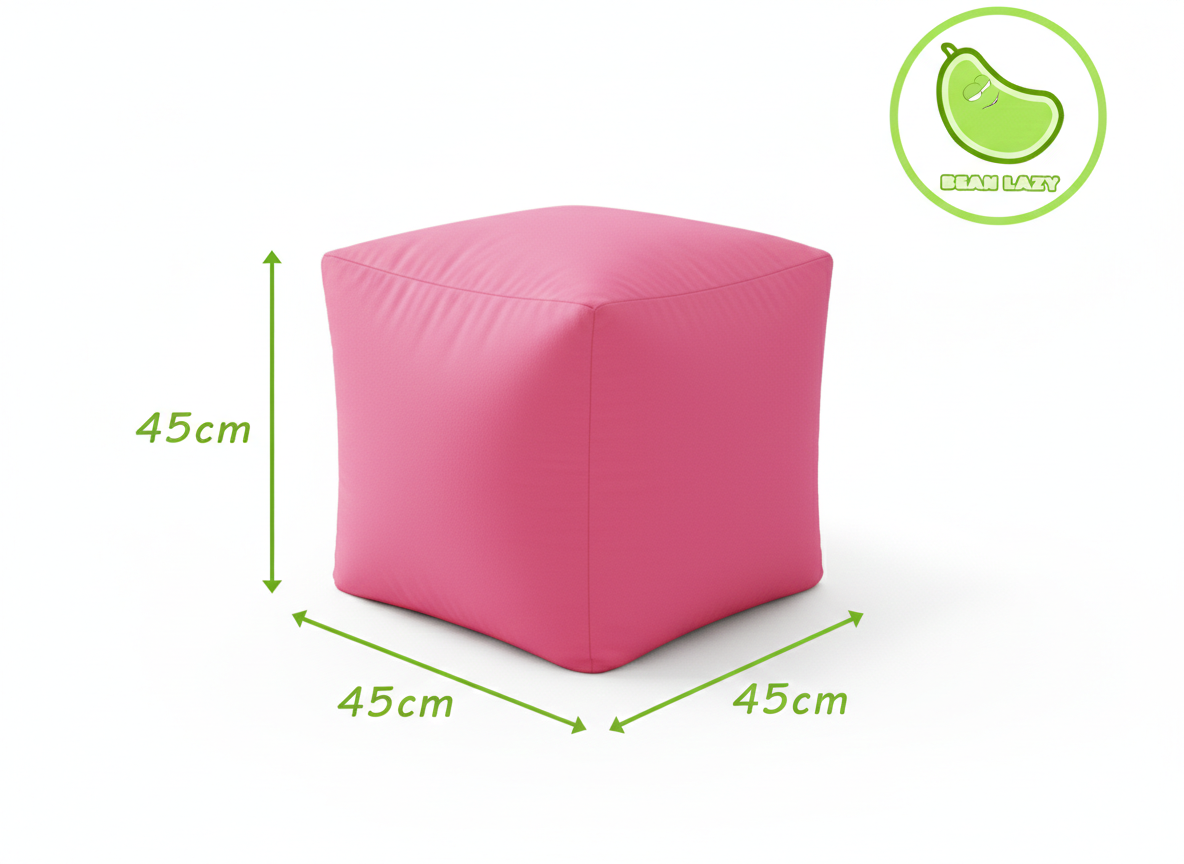 The Bean Lazy Cube: Soft Petal Pink Edition
