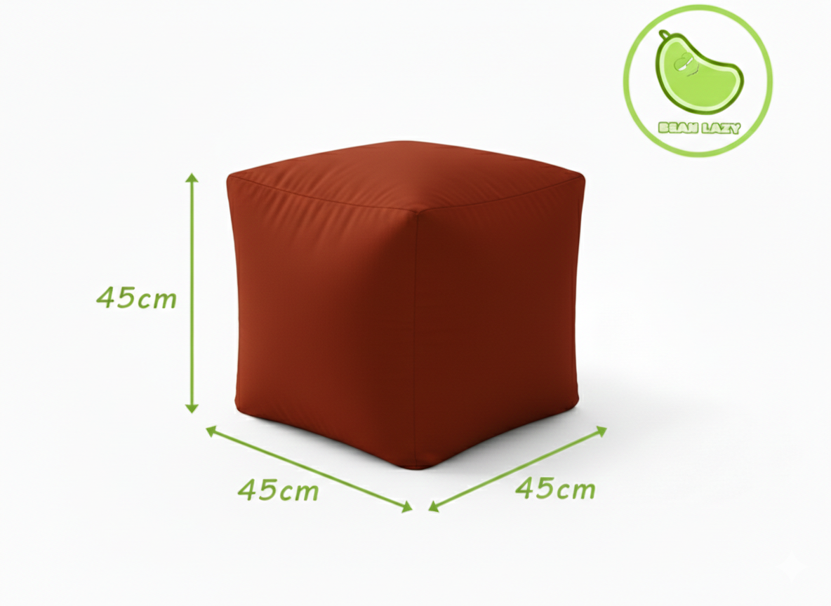 The Bean Lazy Cube: Earthy Terracotta Edition