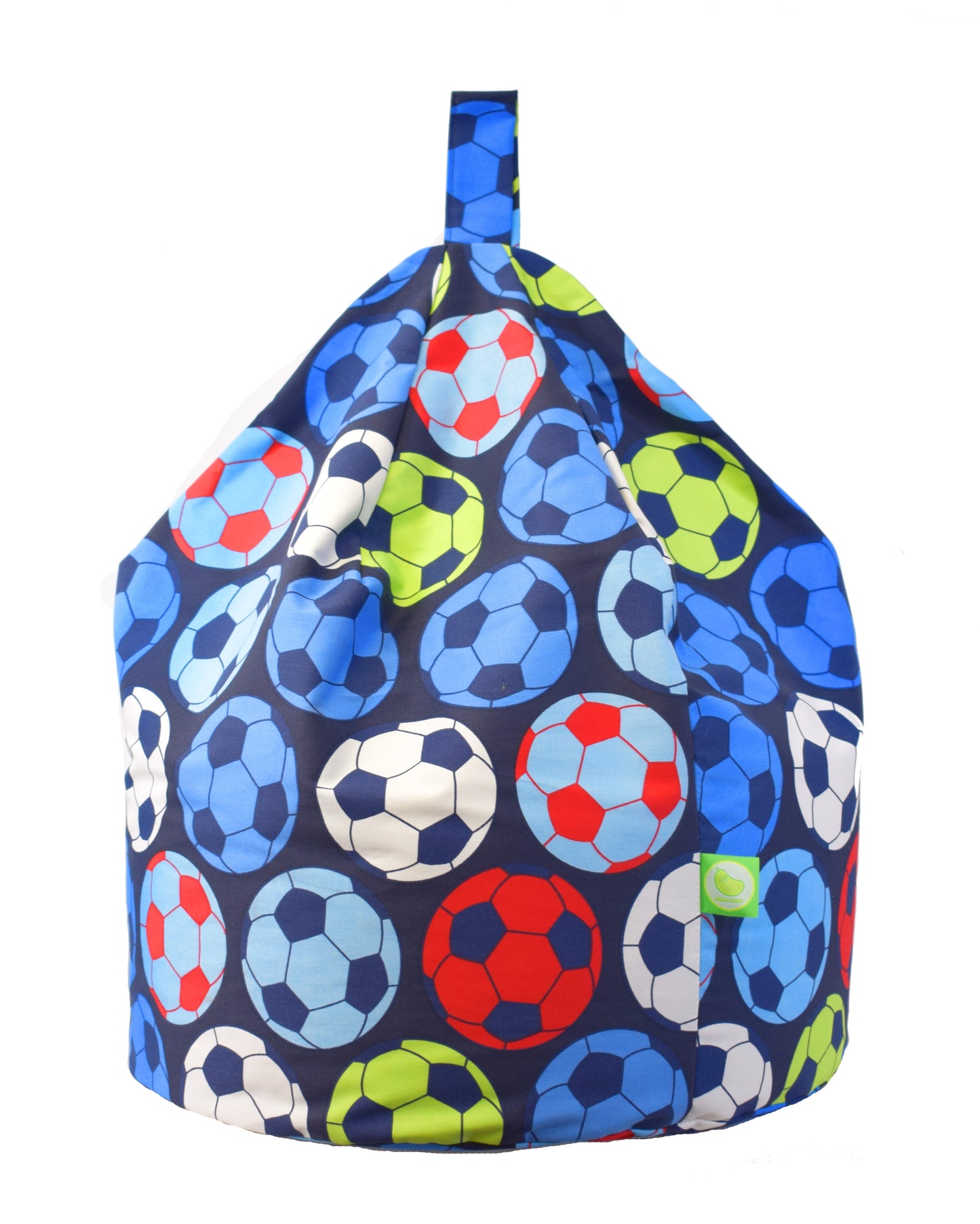 Cotton Multi Coloured Football Bean Bag Large Size