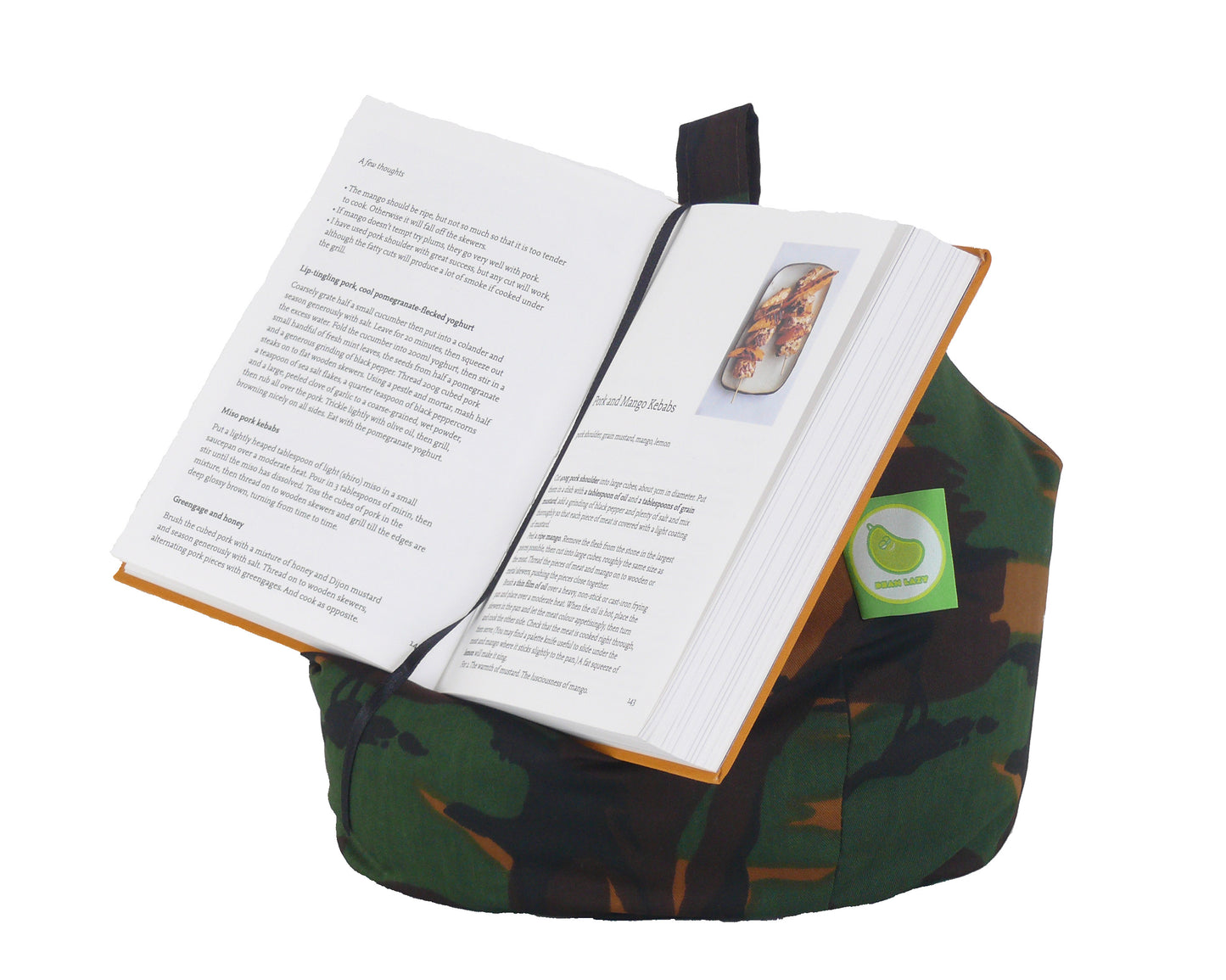 Army Camo iPad, eReader & Book Mini Bean Bag