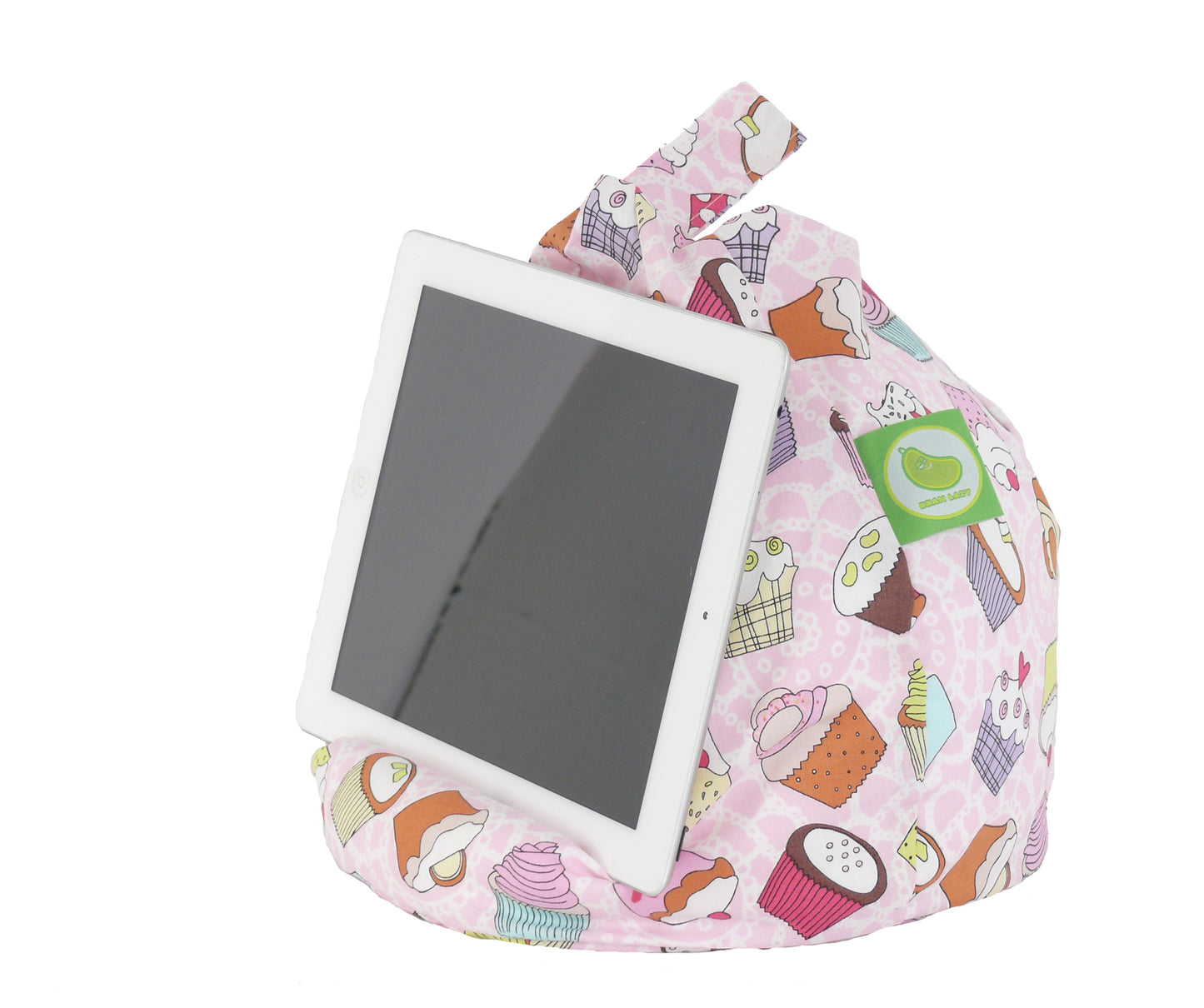 Pink Cupcake iPad, eReader & Book Mini Bean Bag