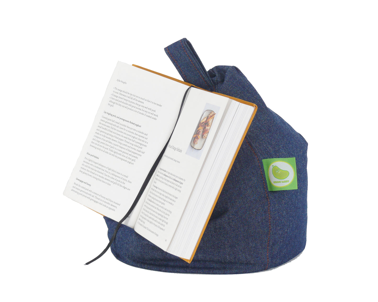 Denim iPad, eReader & Book Mini Bean Bag