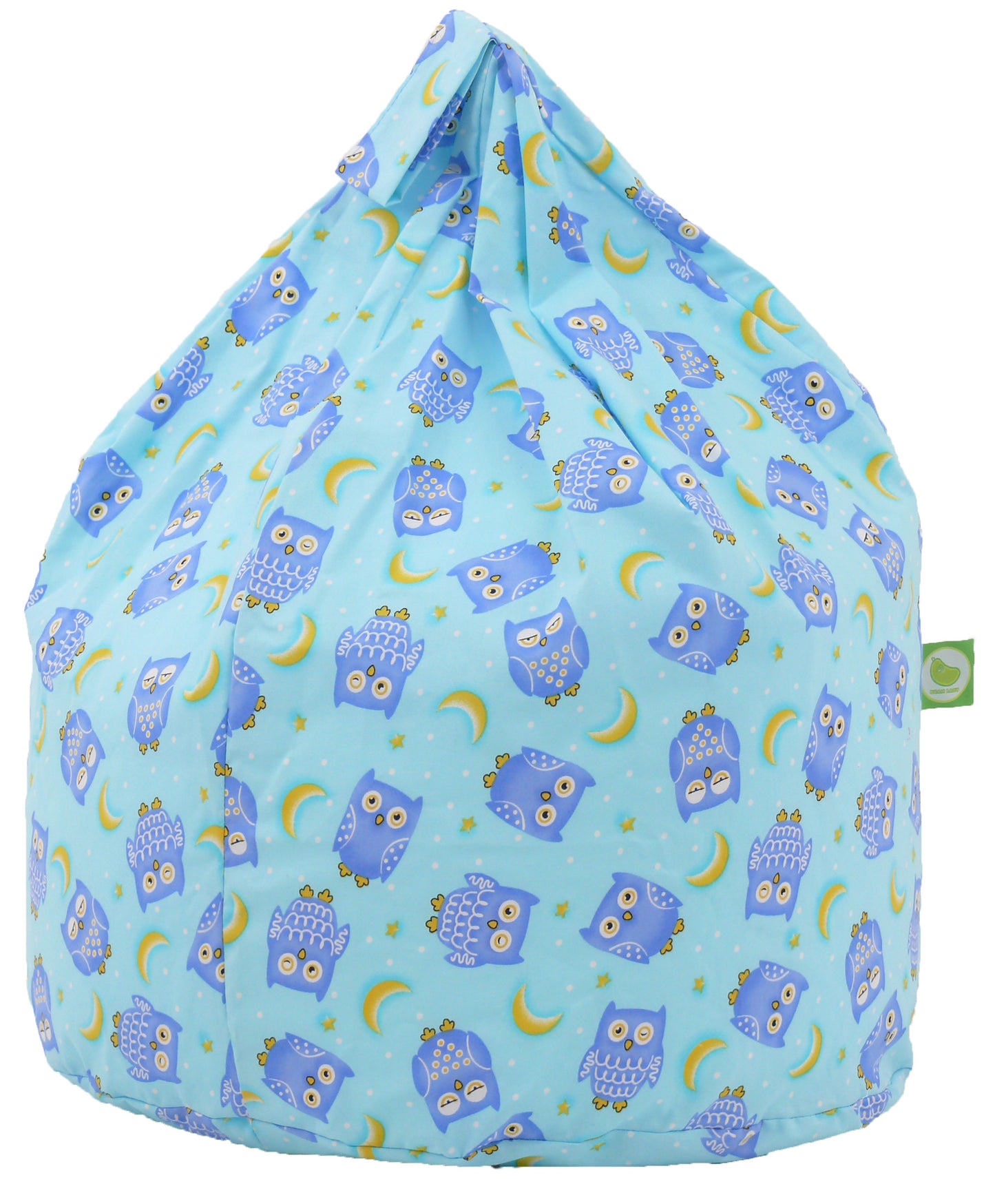 Cotton Blue Owl Bean Bag Large Size