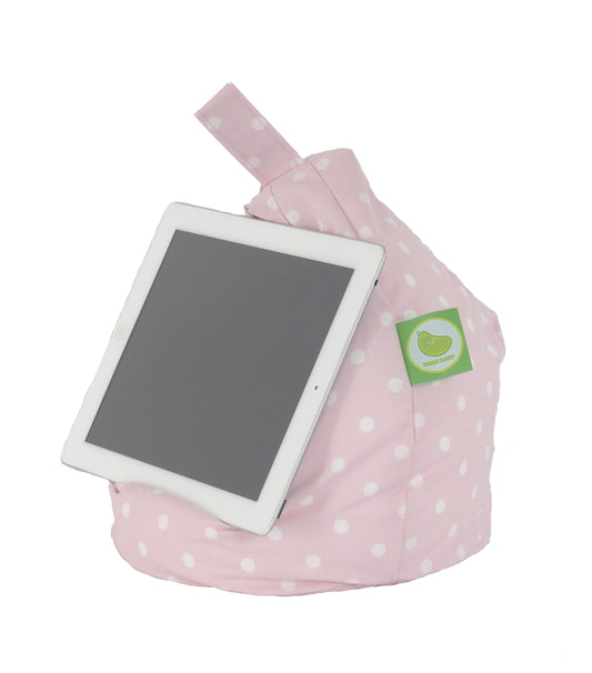 Pink Spots iPad, eReader & Book Mini Bean Bag