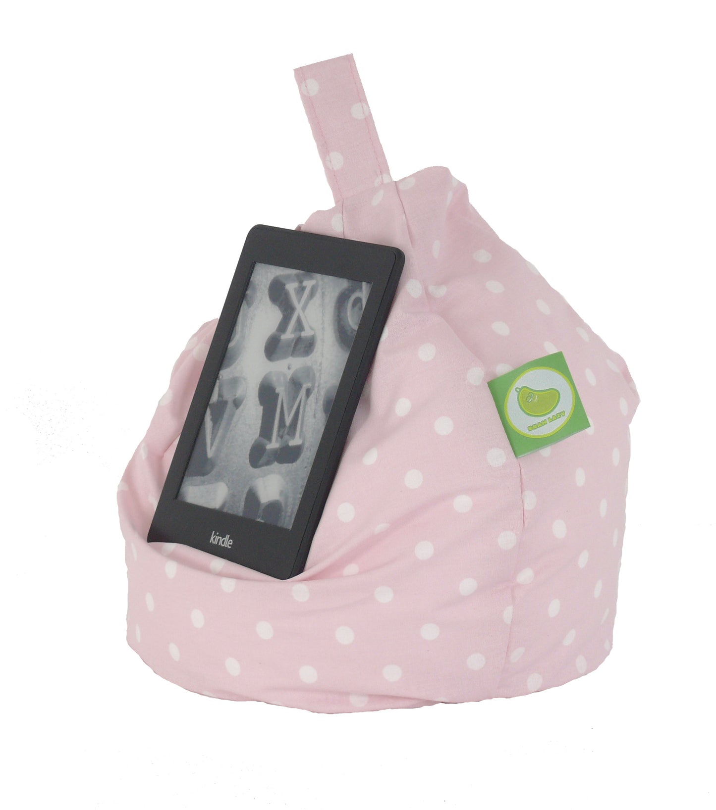 Pink Spots iPad, eReader & Book Mini Bean Bag