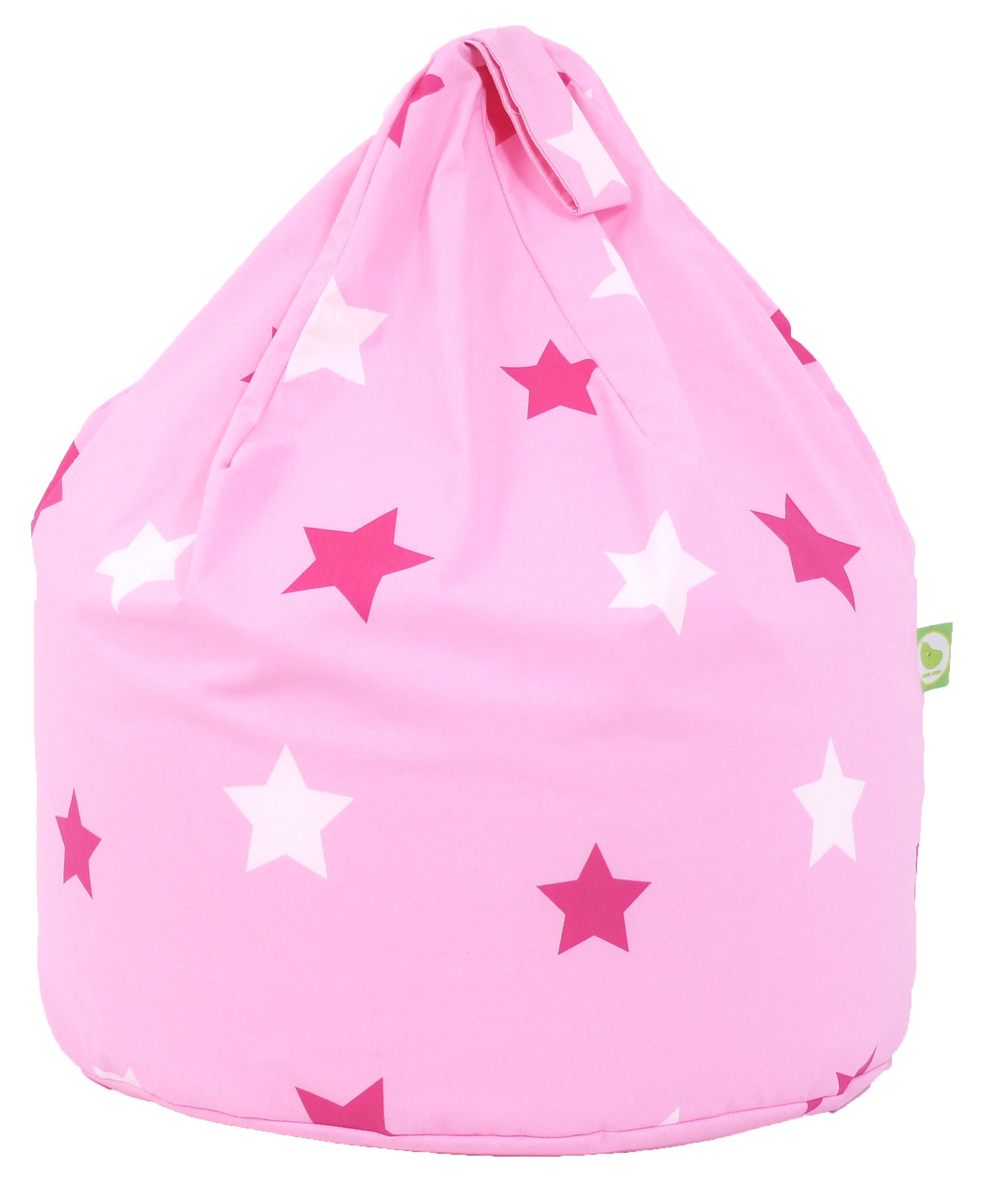 Cotton Pink Stars Bean Bag Child Size – beanlazy