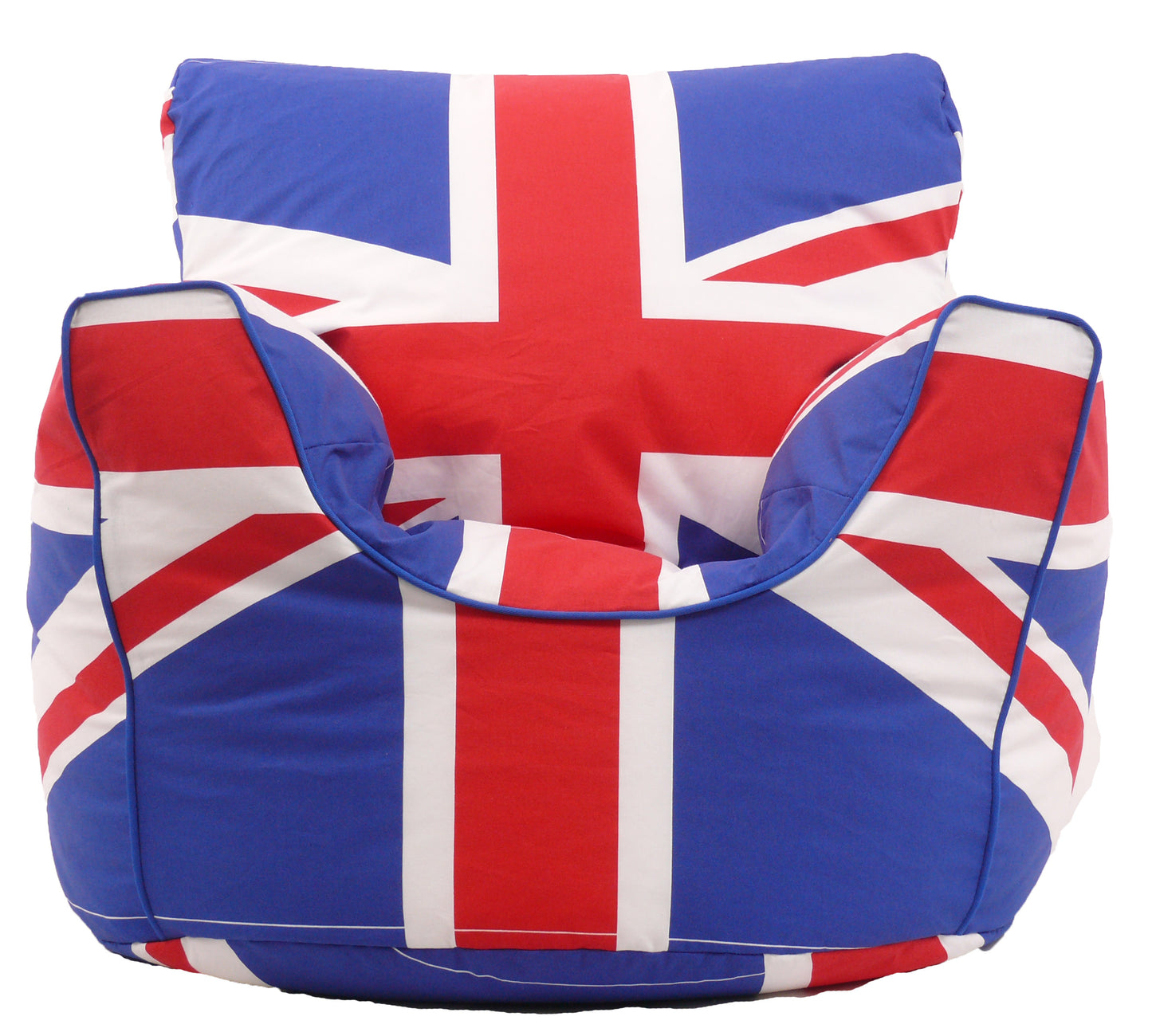 Cotton Uninon Jack Team GB Bean Bag Arm Chair with Beans Child / Teen size
